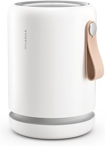 Molekule Air Purifier Mini+ - Purifies Rooms Up to 250 Sq Ft - Smart Purifier with High Po