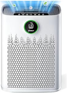 Air Purifiers for Home Large Room, Cover Up to 2400 Ft² with True HEPA Filter, Smart Mode,