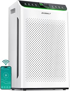 Air Purifier for Home Large Room Up to 3850Ft² with Washable Filter, HEPA Air Cleaner with