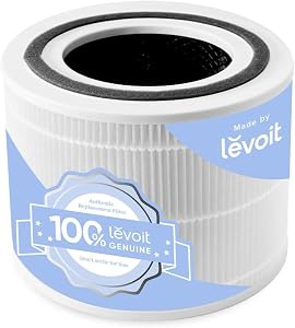Levoit Core 300-P Air Purifier Genuine Replacement Filter, Core300S-P Filter, AHAM VERIFID