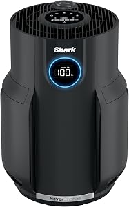 Shark Air Purifier for Home, NeverChange, for Large Room, HEPA-Exceeding Filter, Captures 