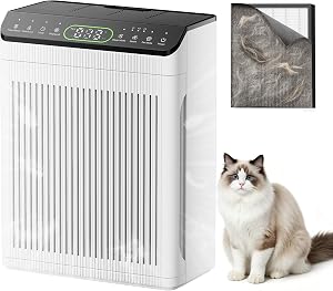 EVALIT Air Purifiers for Home Large Room up to 2200 sq.ft, PM2.5 Air Quality Display, Slee
